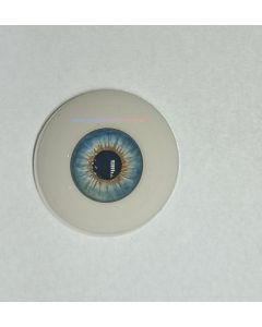 Olhos Silicone Eyeco Platinum Blue Eclipse 23mm